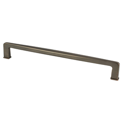 25% OFF Berenson Subtle Surge Pull, 8-13/16 inch Center to Center, Verona Bronze Finish, Zinc Material, Transitional Style