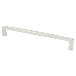 25% OFF Berenson Subtle Surge Pull, 8-13/16 inch Center to Center, Polished Nickel Finish, Zinc Material, Classic Comfort Series, Transitional Style