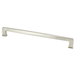 25% OFF Berenson Subtle Surge 12 inch Center to Center Brushed Nickel Appliance Pull, Zinc Material, Transitional Style