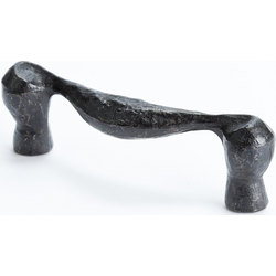 Berenson American Craftsman 3 Inch Center to Center Antique Iron Cabinet Pull, Artisan Style Zinc Material