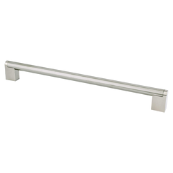 Berenson Studio 11-5/16 Inch Center to Center Stainless Steel Cabinet Pull, Contemporary Design for Modern Interiors
