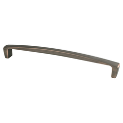 Berenson Aspire 12 Inch Center to Center Verona Bronze Appliance Pull, Zinc Material, Transitional Style