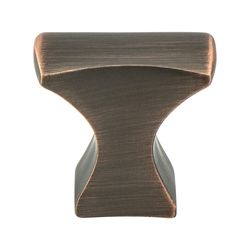 Berenson Aspire 1-1/4 Inch Diameter Verona Bronze Cabinet Knob, Zinc Material, Transitional Style