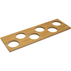Final Sale, Fineline Container Holder Insert for Cutlery Tray, White oak