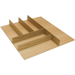  Fineline Cutlery Tray for 18 Inch Bases, 15-9/16" (396mm) x 20-13/16" (528mm) Long, White Oak