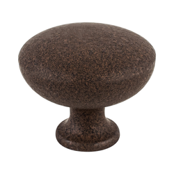25% OFF Berenson American Mission Traditional 1-1/4 Inch Diameter Dull Rust Cabinet Knob, Zinc Material, Ideal for Distressed Cabinets
