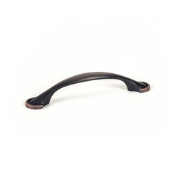 Berenson Hillcrest Decorative Pull, 3-3/4 Inch Center to Center, Verona Bronze Finish, Perfect for Cabinets and Drawers