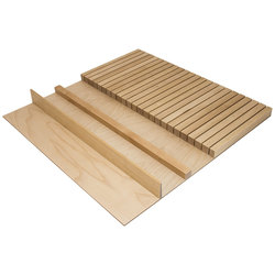 Knife Insert, Fineline, Birch, 24", Holds 23 Knives