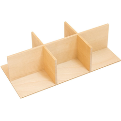 Final Sale, Optional Small Divider Set for LAVIDO Trays, Birch