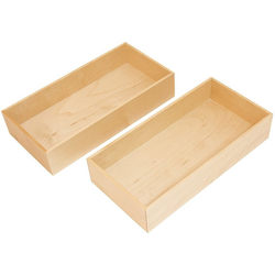 Final Sale, Optional Small Box Set for LAVIDO Trays, Birch