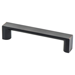 Berenson Elevate 5-1/16 Inch Center to Center Verona Bronze Cabinet Pull, Contemporary Style, Aluminum Material