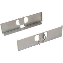 10 Inch Fineline Pantry Bracket Set, Champagne