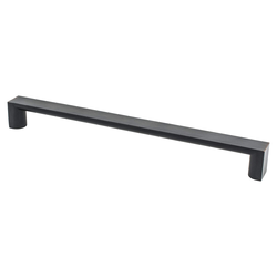 Berenson Elevate 10-1/16 Inch CC Verona Bronze Cabinet Pull, Contemporary Style, Aluminum Material, Perfect for Louvered or Shaker Cabinets
