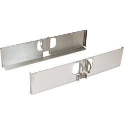 13 Inch Fineline Pantry Bracket Set, Brushed