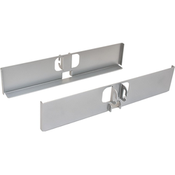 14 Inch Fineline Pantry Bracket Set, Silver
