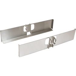 14 Inch Fineline Pantry Bracket Set, Brushed