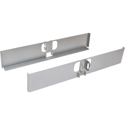 16 Inch Fineline Pantry Bracket Set, Silver