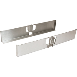 16 Inch Fineline Pantry Bracket Set, Brushed