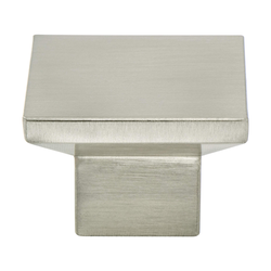 Berenson Elevate Collection 1-9/16 Inch Diameter Brushed Nickel Cabinet Knob, Contemporary Style, Aluminum Material