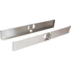 22 Inch Fineline Pantry Bracket Set, Brushed