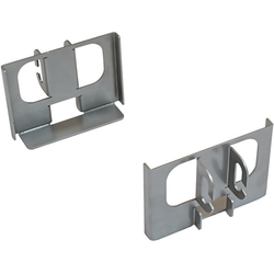 4 Inch Fineline Pantry Bracket Set, Champagne