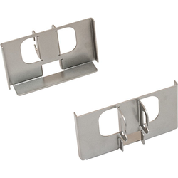 5 Inch Fineline Pantry Bracket Set, Champagne
