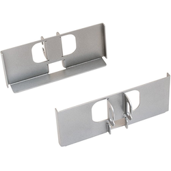 7 Inch Fineline Pantry Bracket Set, Silver