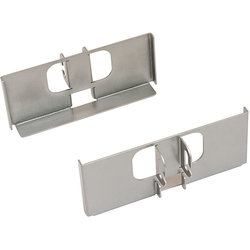 7 Inch Fineline Pantry Bracket Set, Champagne
