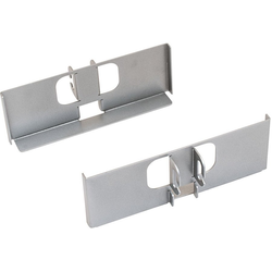 8 Inch Fineline Pantry Bracket Set, Silver