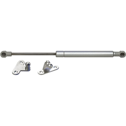 E-Z Open Lid Stay for Wood or Aluminum Doors, 22.5 lbs, Silver