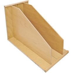 Final Sale, 12 Inch Width Vertical Tray Divider, Maple
