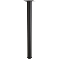 20% OFF 2 Inch Diameter, 28 Inch Height E-Leg, Black Textured (4 Pack)