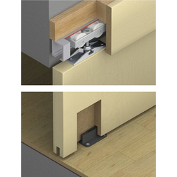 2M Junior 80/Z Sliding Door Hardware System with Track