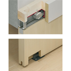 Junior 80/B Sliding Door Hardware System with 25/31 Inch M10 Bolt