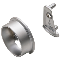 20% OFF Synergy Elite Wardrobe Tube End Cap Support, Matte Aluminum