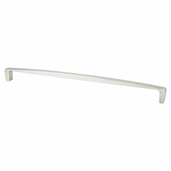 Berenson Aspire 18 Inch Center to Center Cabinet Appliance Pull in Brushed Nickel Finish, Perfect for Shaker Style Cabinets and Transitional Homes