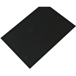 19-3/4 Inch Width Fiber Non-Slip Mat, Umbra Gray