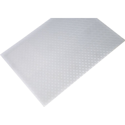 23-5/8 Inch Width Weave Non-Slip Mat, White