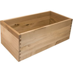 10-5/8 Inch Width x 7-3/4 Inch Height Face Frame Rollout Tray for 15 Inch Cabinet Width, Maple