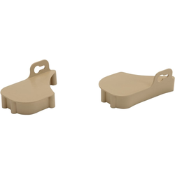 Final Sale, End Caps for Cut-to-Size Tip-Out Tray, Maple