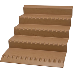 21-5/8 Inch Width Spice Tray Drawer Insert, Maple, matt