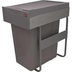 42 Quart Easy Cargo 40 Waste Bin Pull-Out, Gray