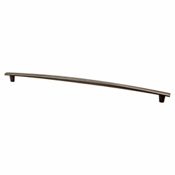 Berenson Meadow 17-5/8 Inch Center to Center Verona Bronze Cabinet Appliance Pull, Transitional Style, Aluminum Material