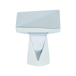 Berenson Swagger 1-3/16 Inch Diameter Polished Chrome Cabinet Knob, Zinc Material, Contemporary Style