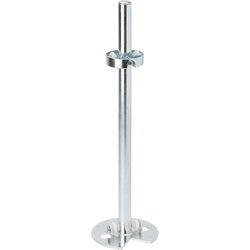 18 Inch Height Bottom Mount Post Hardware with Shelf Support for Double Shelf Lazy Susans