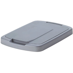 Optional Waste Bin Lid for 35 Quart Replacement Waste Bins, Frosted Nickel