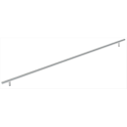 Bar Pulls 25-3/16 Inch Center to Center Sterling Nickel Cabinet Pull