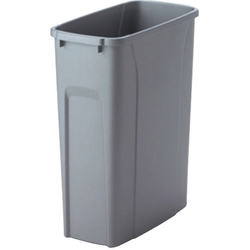 35 Quart Replacement Waste Bin for Pullout Units, White