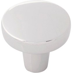 1-5/16 Inch Diameter Emerge Knob, Polished Nickel