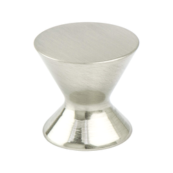 Berenson Domestic Bliss 1-3/16 Inch Diameter Brushed Nickel Cabinet Knob, Zinc Material, Transitional Style, Classic Comfort Series
